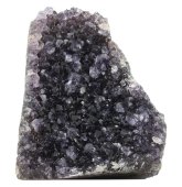 Mini Amethyst-Geode AB flache Basis 160g