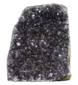 Mini Amethyst-Geode AB flache Basis 220g