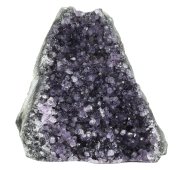 Mini Amethyst-Geode AB flache Basis 230g