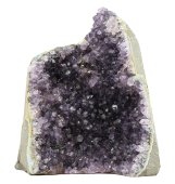 Mini Amethyst-Geode AB flache Basis 1580g