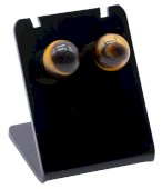 10mm Tiger Eye Pearl Ohrringe