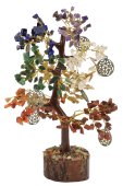 Glücksbaum 7 Chakren + Blume des Lebens 300 Stück