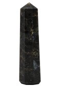 Obelisk Schwarzer Labradorit 10cm