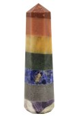Obelisk 7 Chakren 10cm