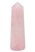 Obelisk Rosenquarz 10cm