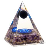 Orgonit-Pyramide „Weisheit & Meditation“ 8cm