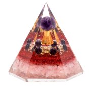 Orgonit-Pyramide „Frieden & bedingungslose Liebe“ 8cm